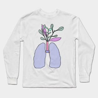 Floral lungs Long Sleeve T-Shirt